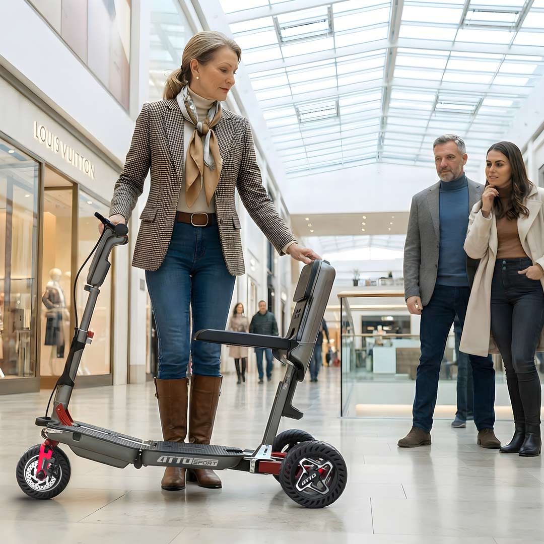 ein stilvoller Elektromobil