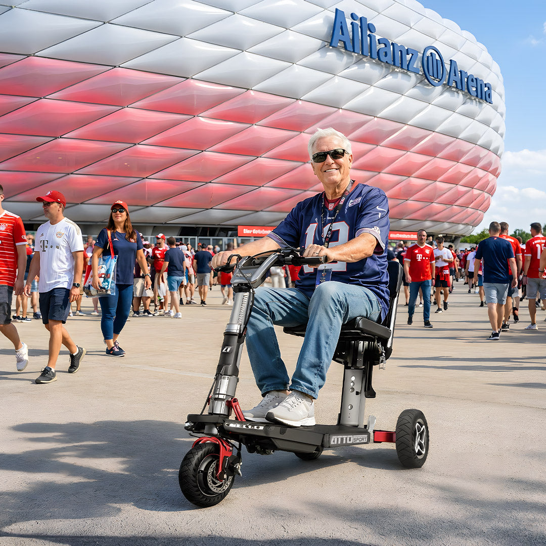 Mit dem Elektromobil durch europäische Stadien und Arenen: Zugänglichkeit & Ratgeber für den Spieltag